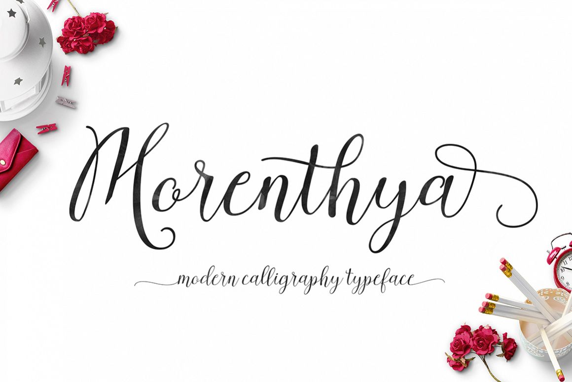 Morenthya Script example image 1