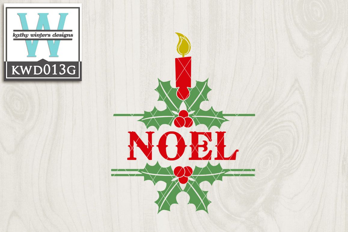 Christmas Cutting File KWD013G example image 1