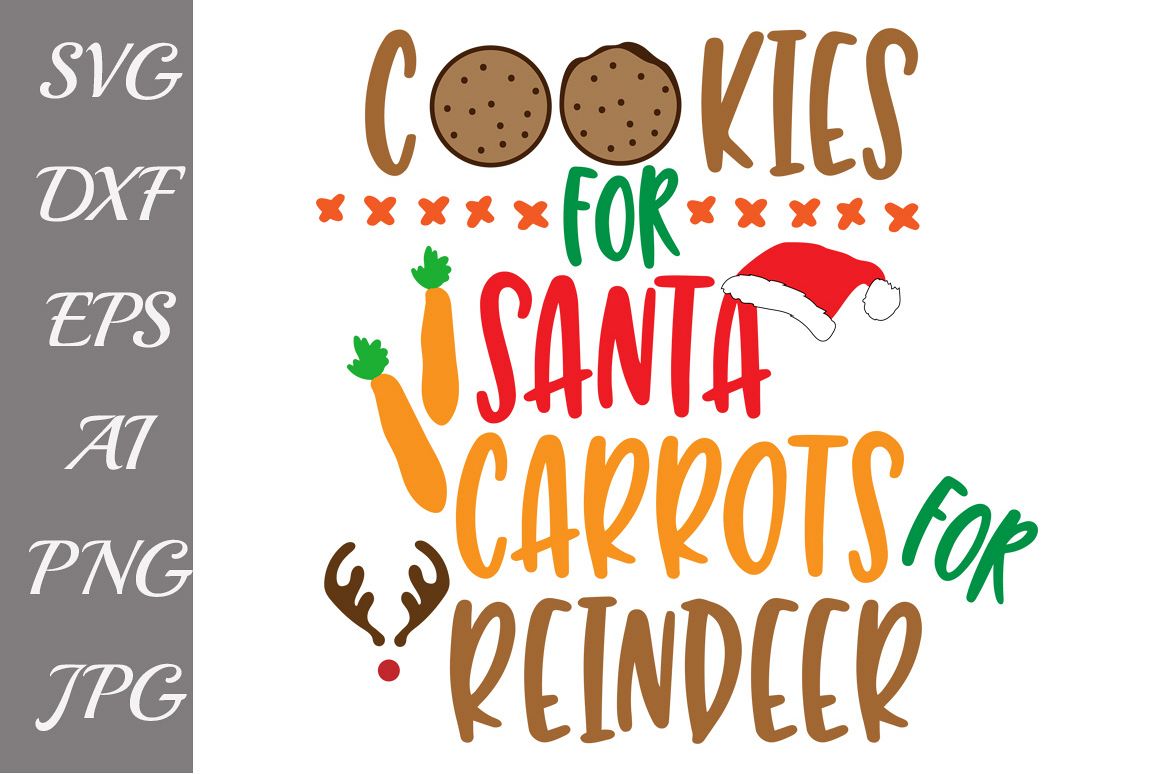 Cookies for Santa SVG example image 1