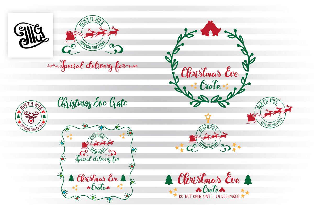Christmas Eve Crate bundle example image 1