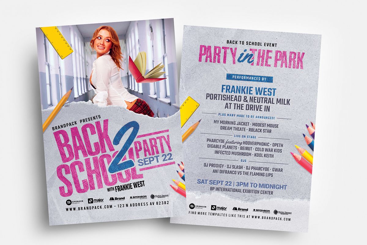 Back to School Flyer example image 1