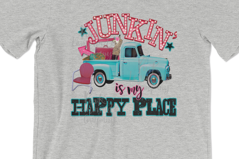 Junkin' is My Happy Place digital file example image 1