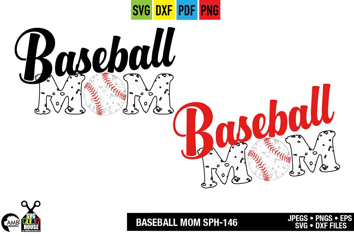 Download Baseball MOM SVG, SPH-146