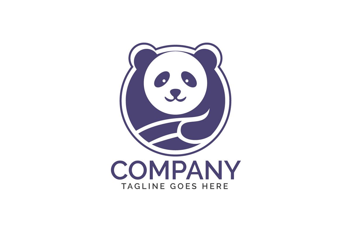 Panda logo design. example image 1