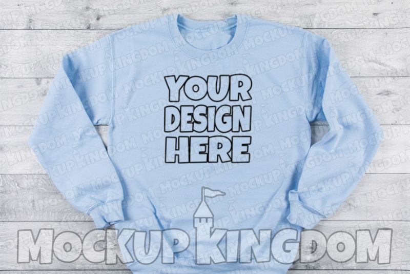 Unisex Crew Neck Sweatshirt Mockup example image 1
