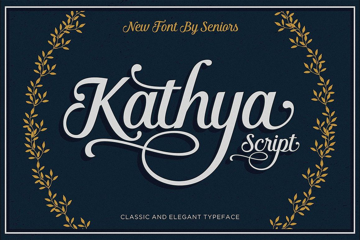 Kathya Script example image 1