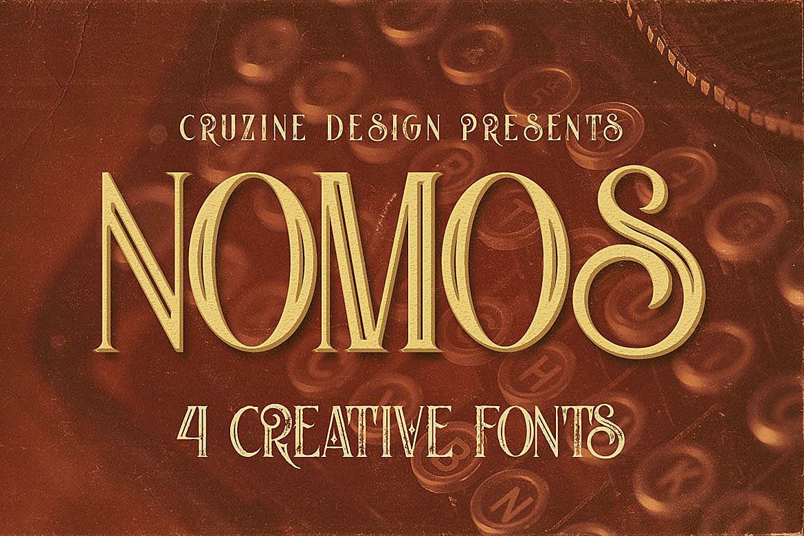 Nomos Typeface example image 1