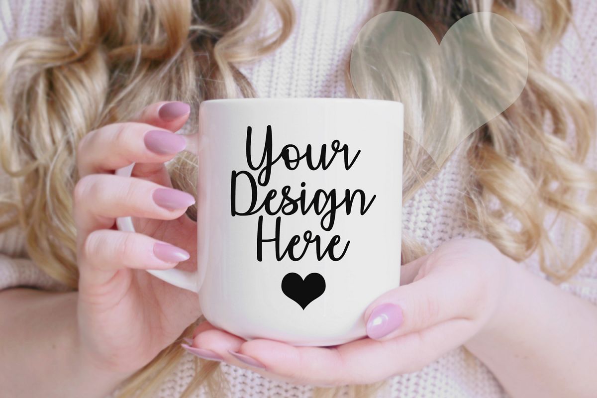 White Mug Mockup, Mug Mockup, Blank Mug, Product Mockup example image 1