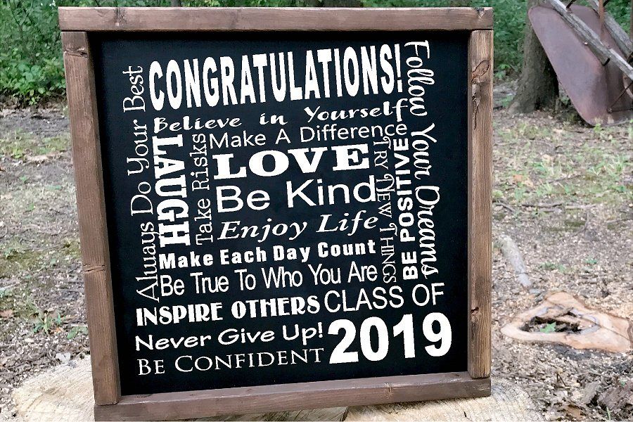 Senior 2019 Class of 2019 SUBWAY ART SVG Graduation example image 1