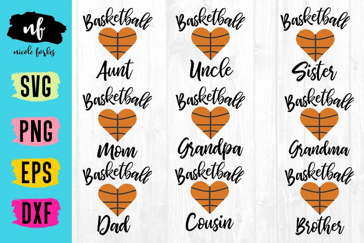 Basketball Family SVG Bundle example image 1