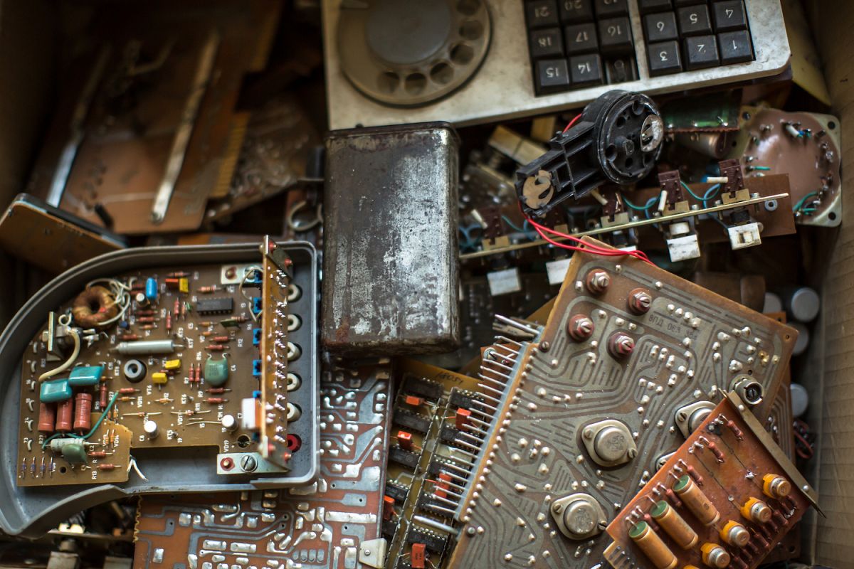 Computer chips background example image 1