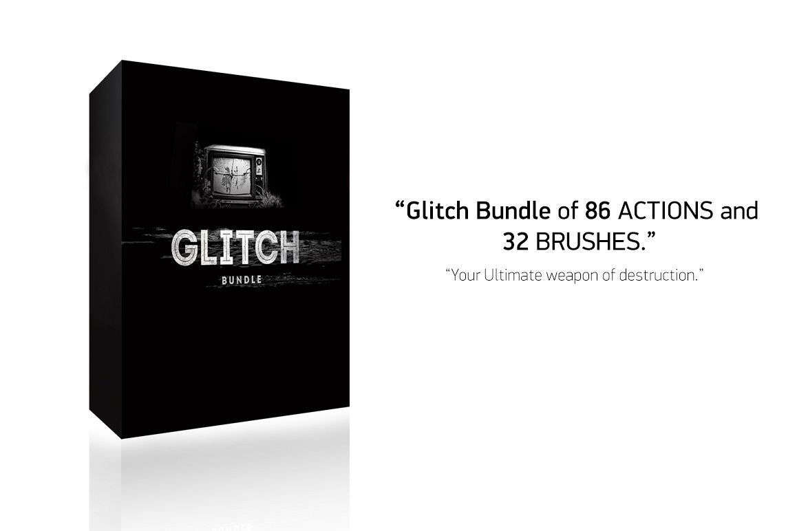 Glitch Bundle Standart example image 1