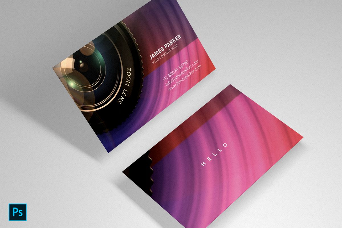Beautiful Photography Business card example image 1