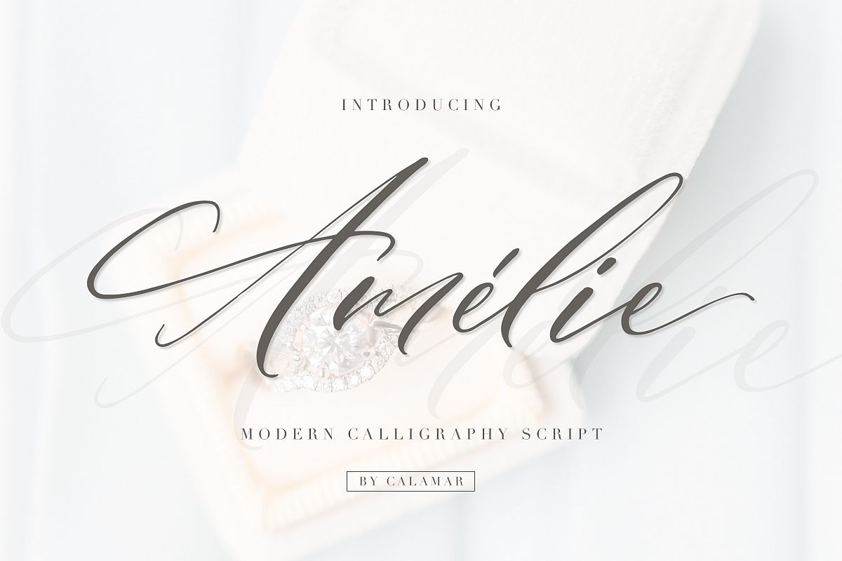 Amélie Script example image 1
