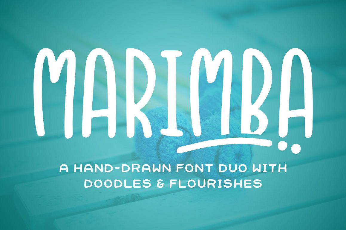 Marimba Font Duo example image 1