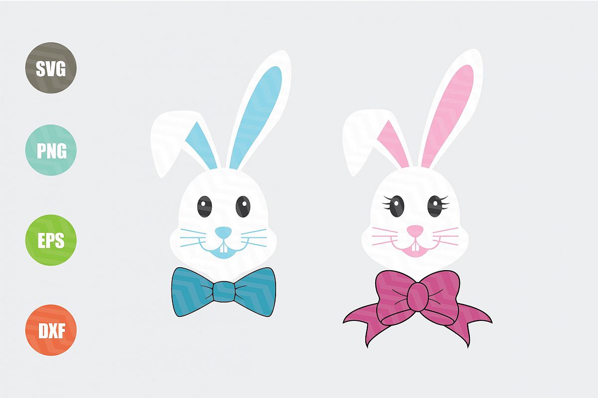 Easter Bunny SVG example image 1