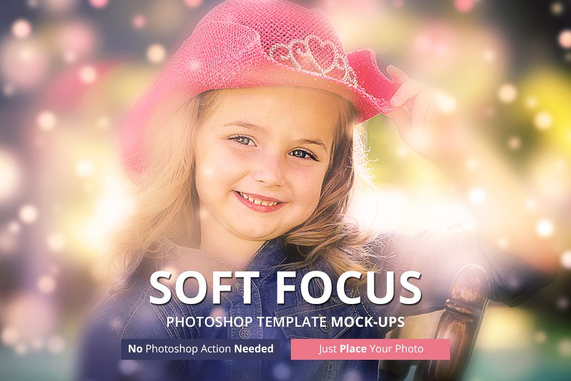 Soft Focus Photoshop Mock-ups example image 1