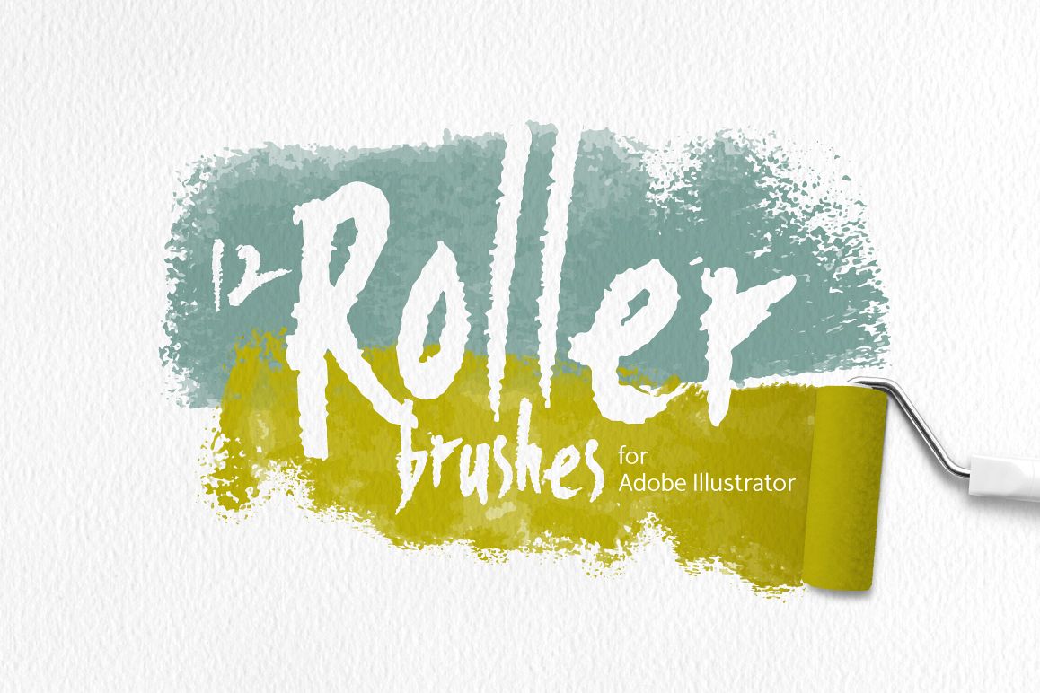 Roller Brushes for Illustrator example image 1