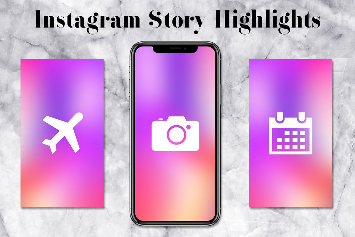 Colorful Instagram Story Icons (103570) | Icons | Design Bundles