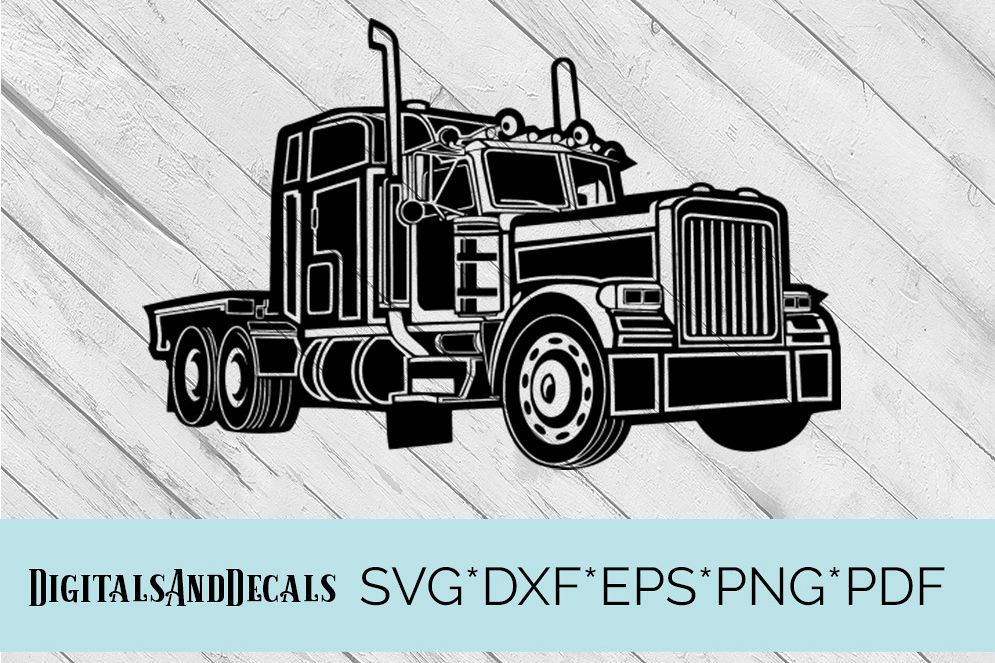 Free Free Truck Trailer Svg 668 SVG PNG EPS DXF File
