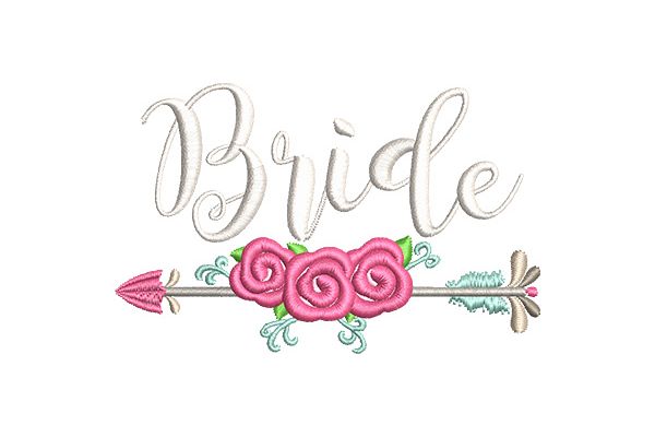 Flower Arrow Bride example image 1