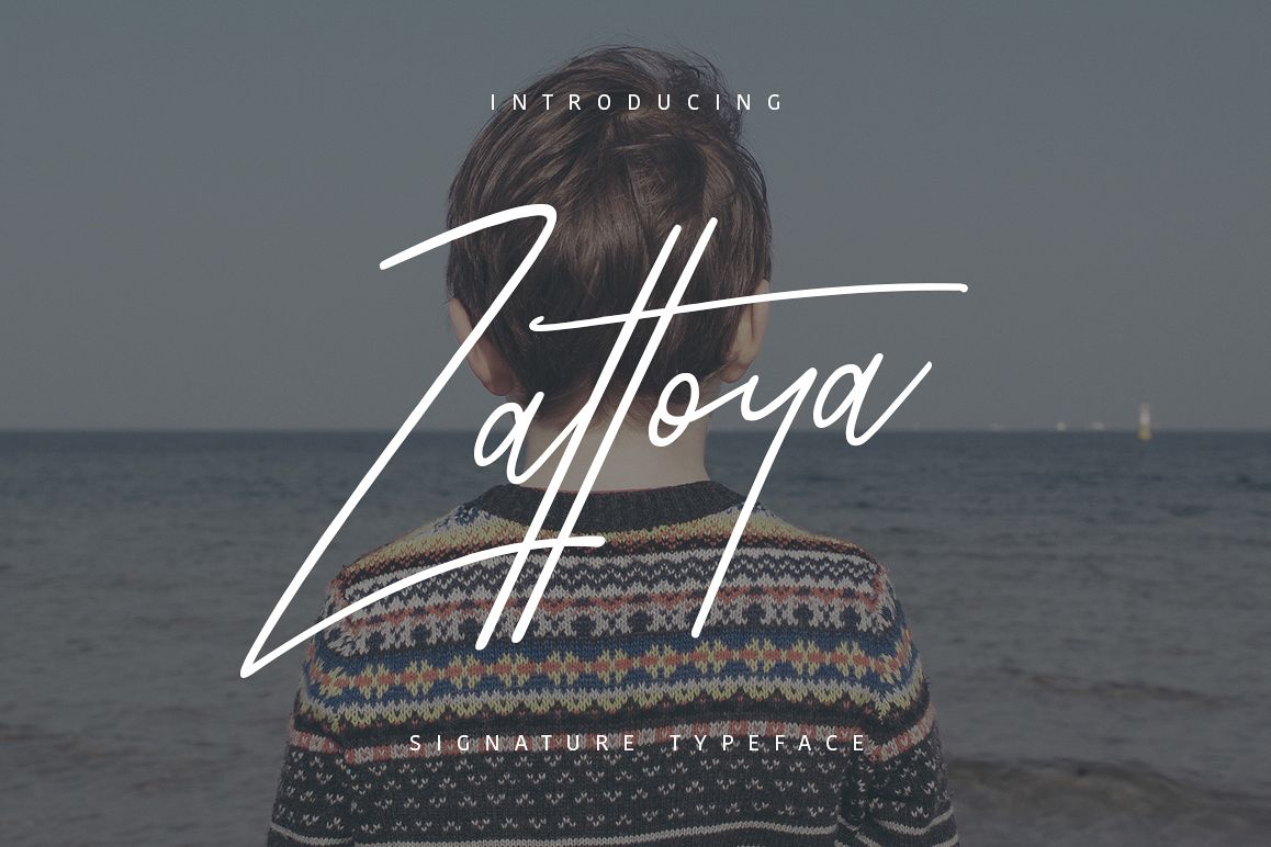 Zattoya Typeface example image 1