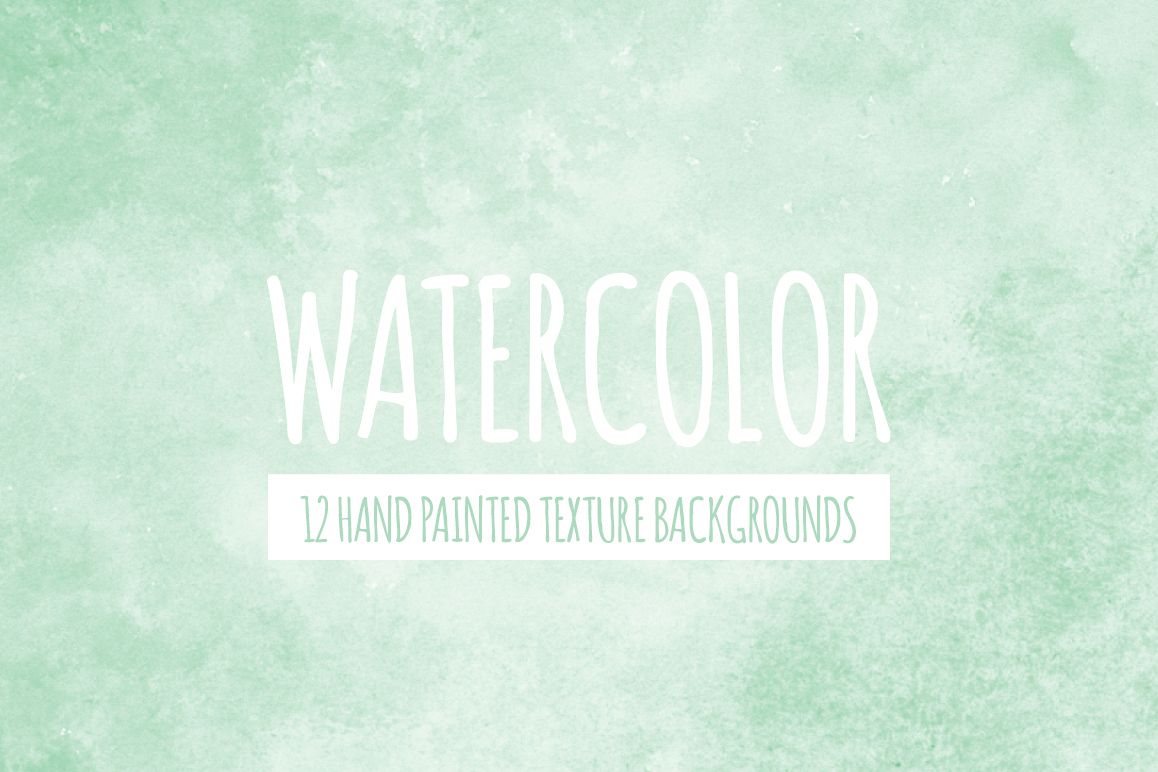 Mint Green Watercolor Texture Backgrounds example image 1