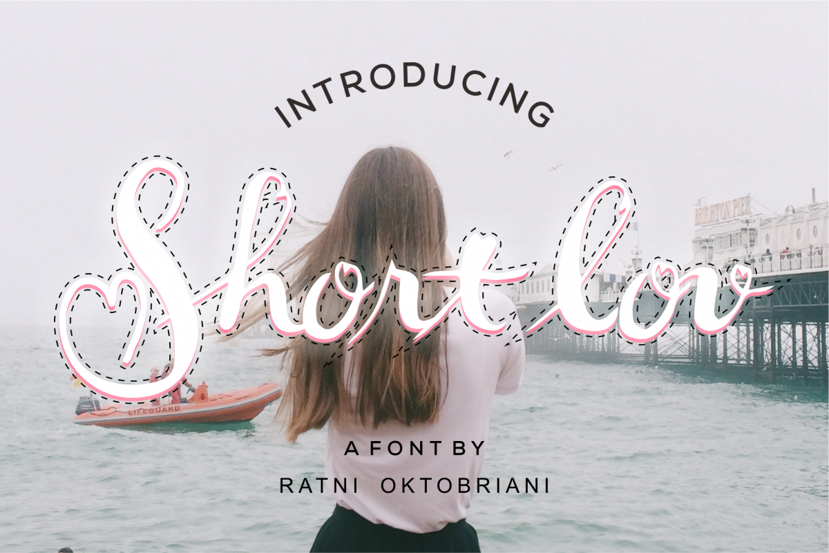Short Lov - A Script Font example image 1