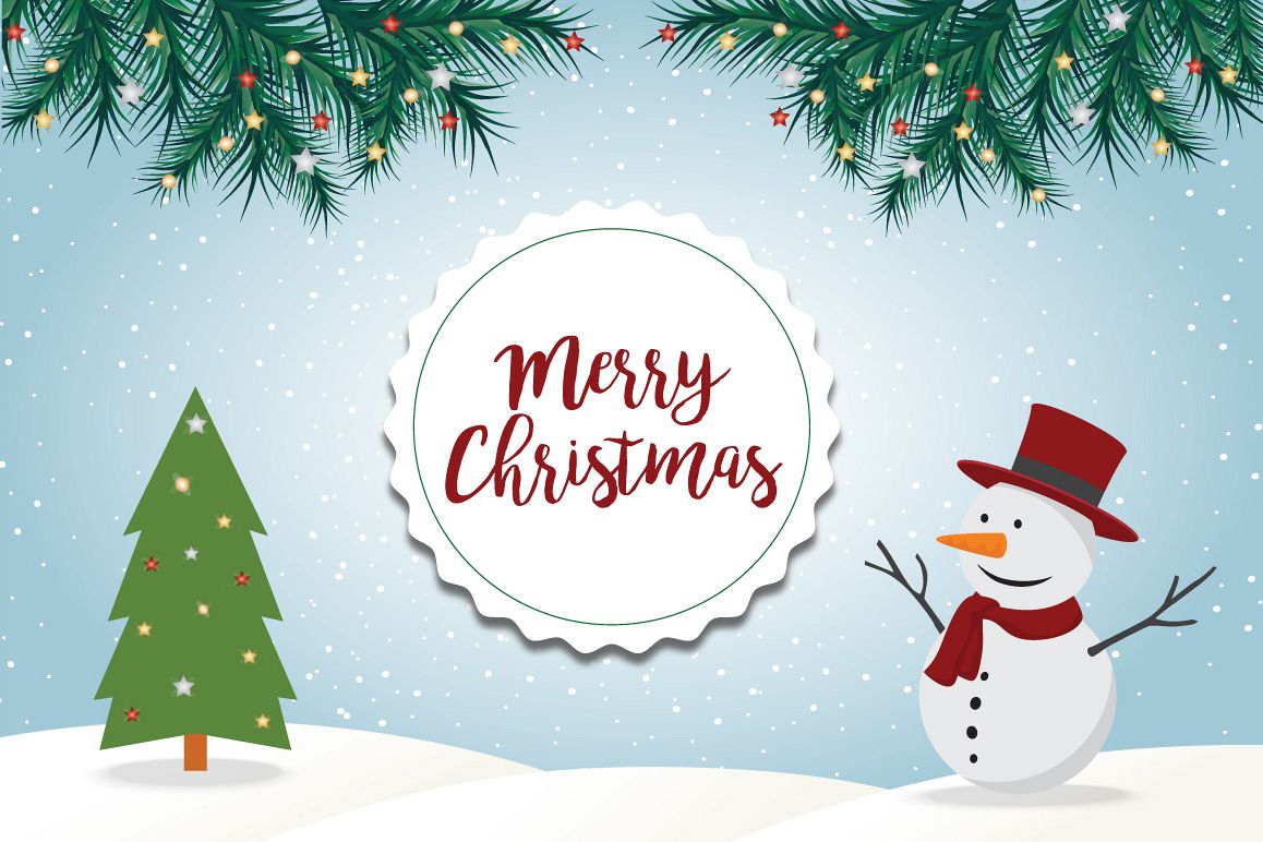 Christmas elements characters example image 1