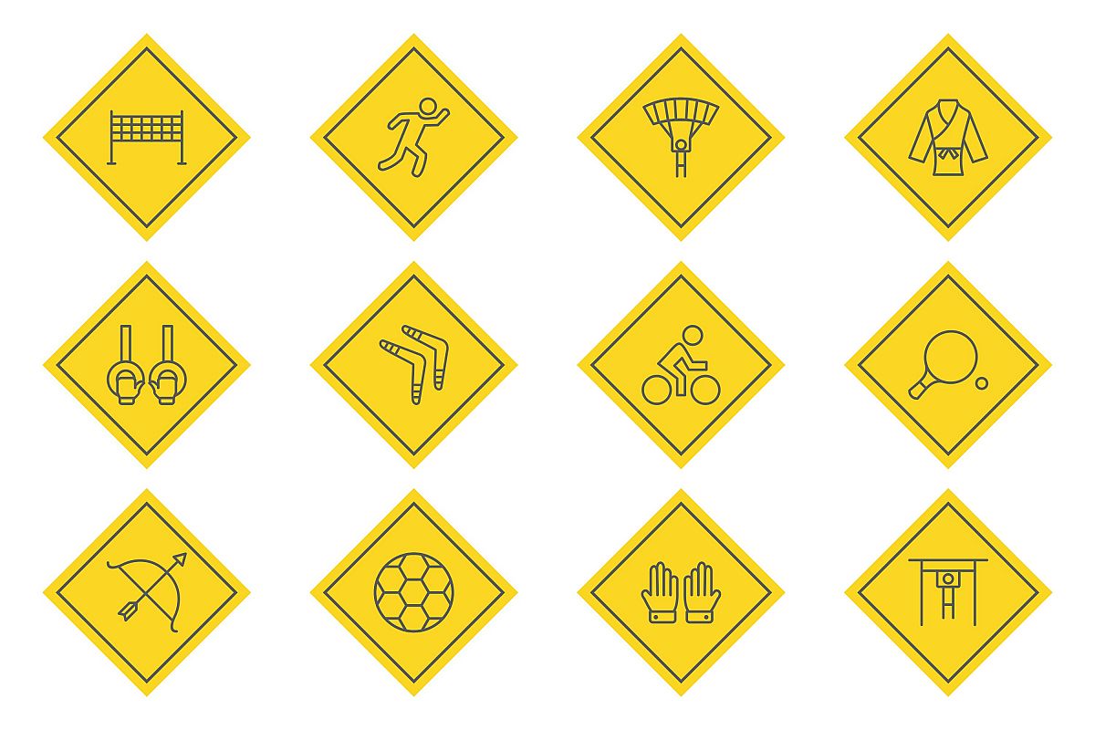 Set Of Sports And Game Icons example image 1
