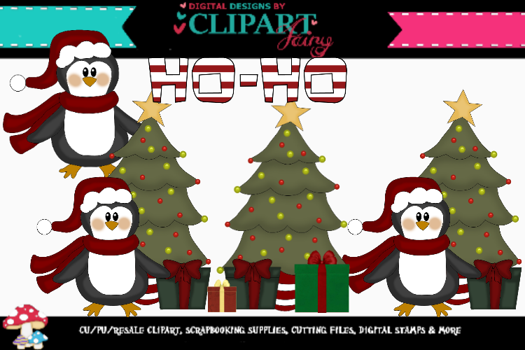 Christmas Penguin example image 1