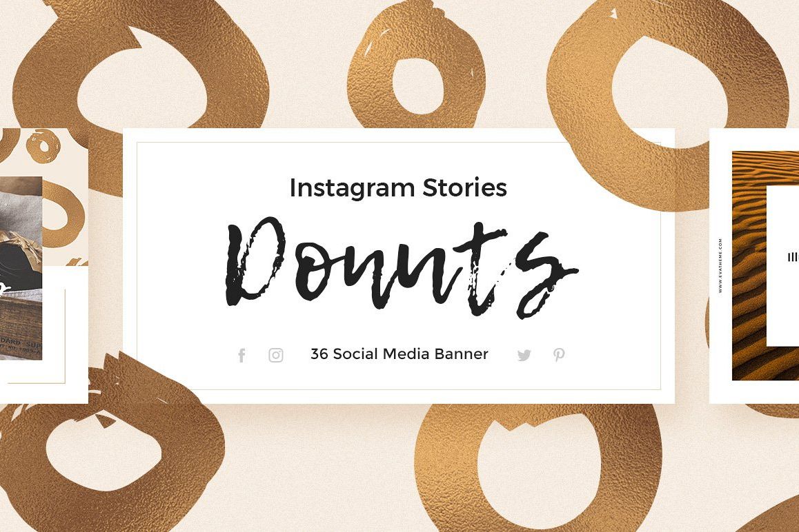 Donuts - Instagram Stories Pack example image 1