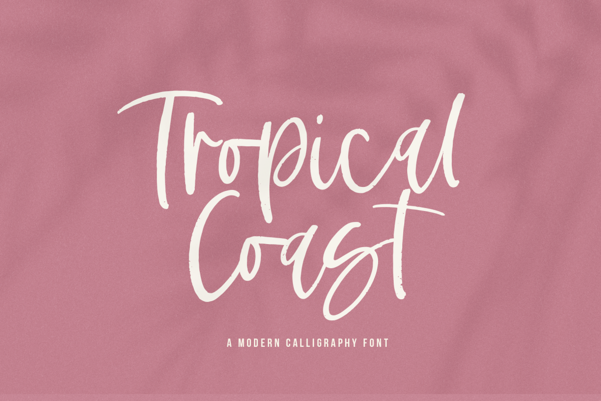 Tropical Coast - A Handwritten Script Font example image 1