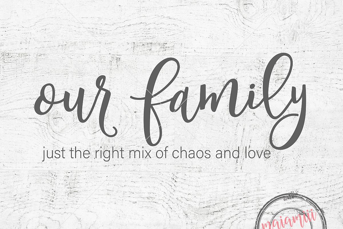 Family Svg Home Svg Our Family Cut File Home Decor Svg ...