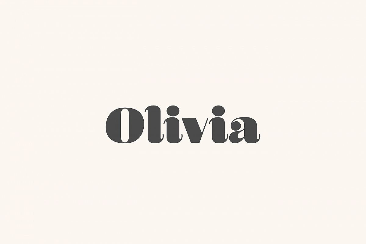 Olivia - A Curvy Typeface example image 1