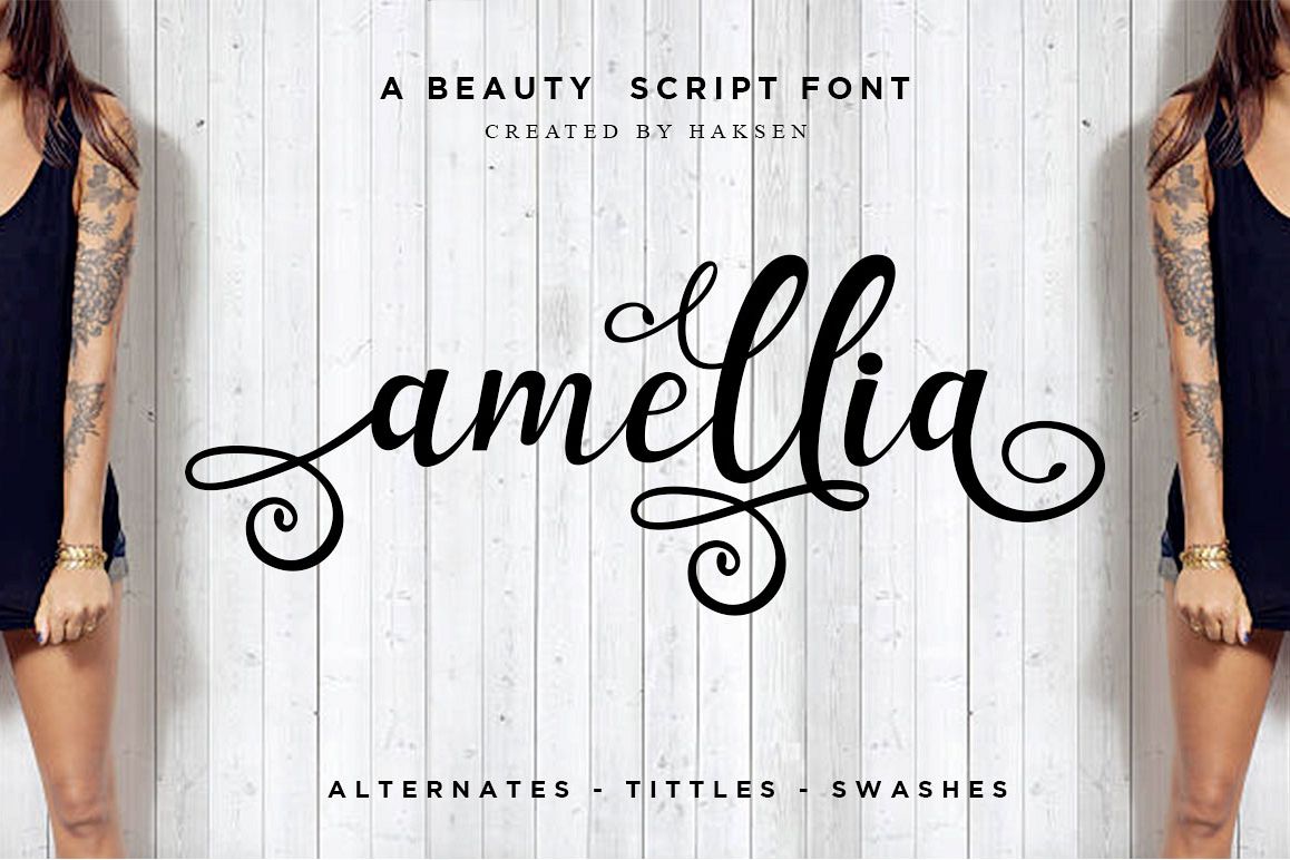 Amellia Beauty Script example image 1