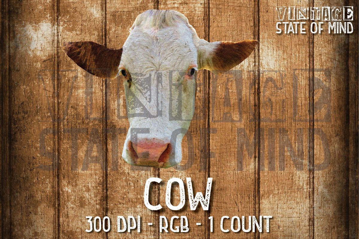 Cow Sublimation Graphics example image 1
