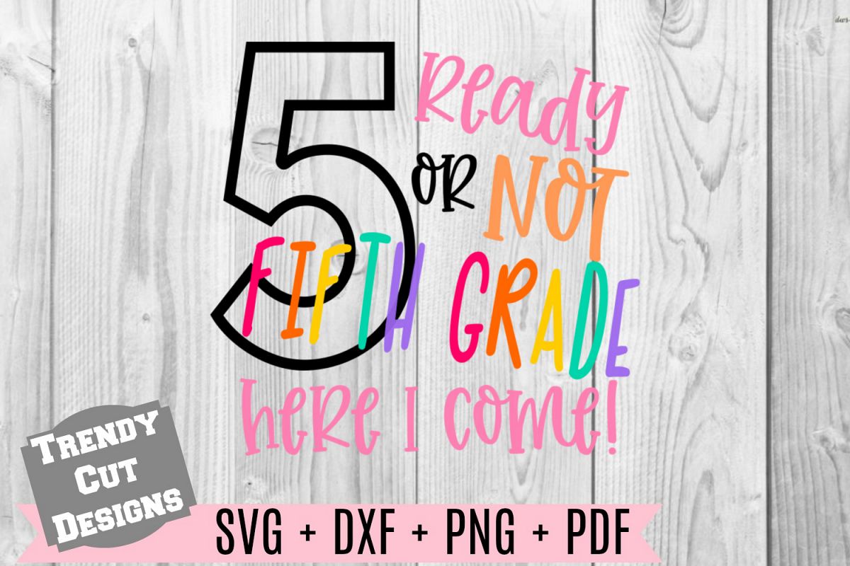 Ready or not Fifth Grade here I come example image 1