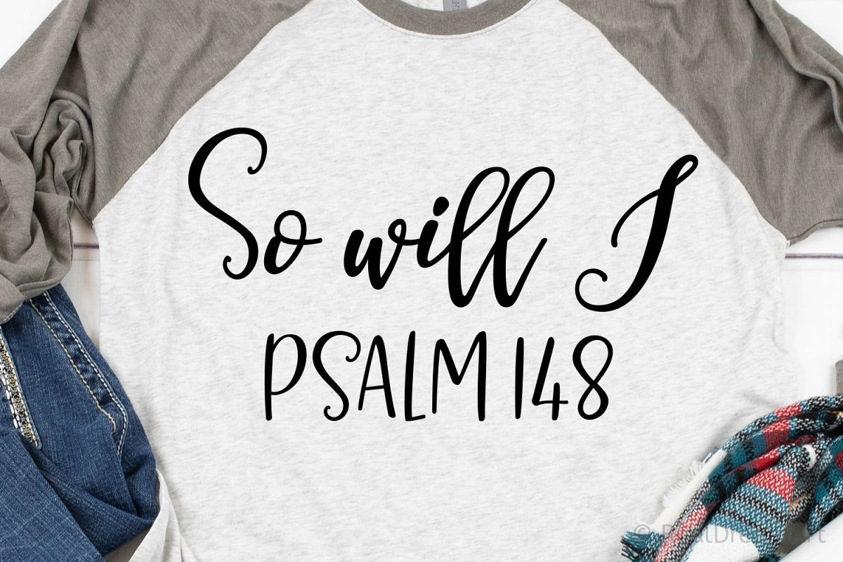 So Will I SVG, DXF, PNG, EPS example image 1