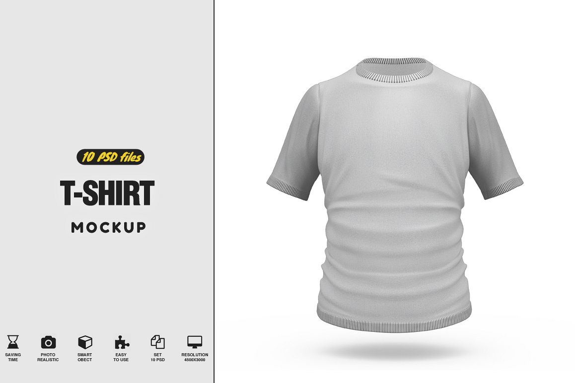 T-Shirt Mockup example image 1