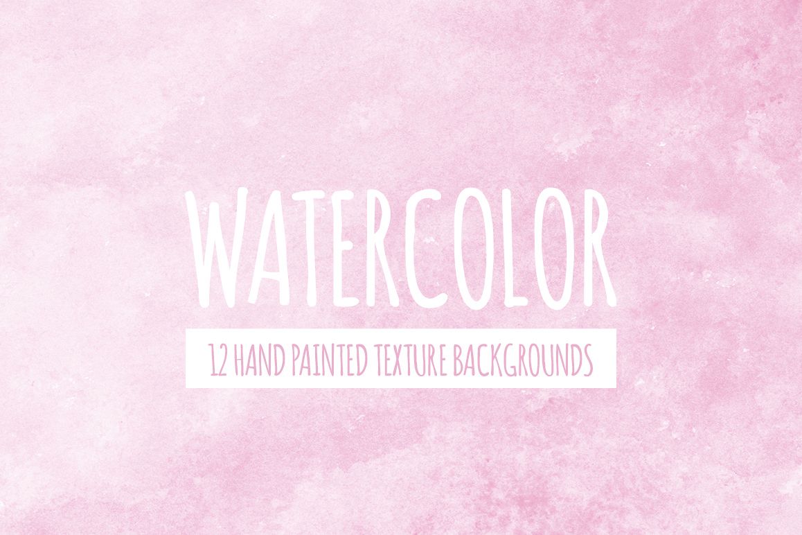 Pink Watercolor Texture Backgrounds example image 1