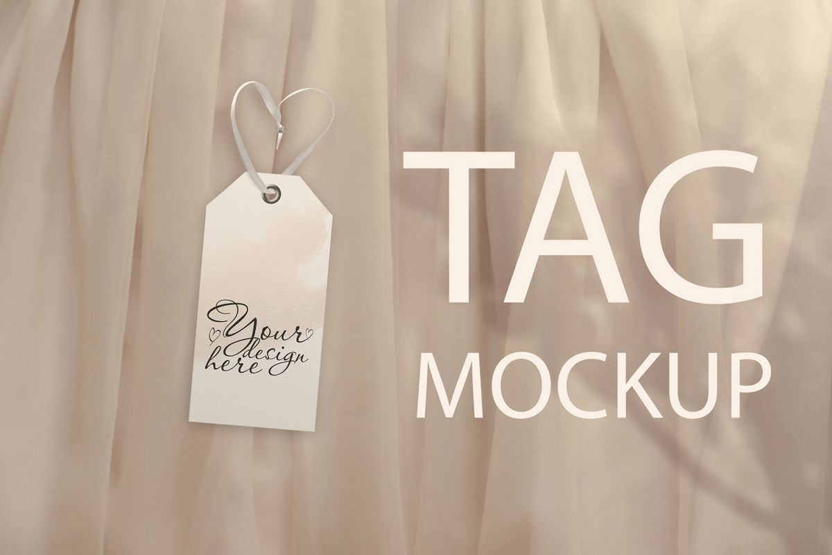 Label tag mockup example image 1