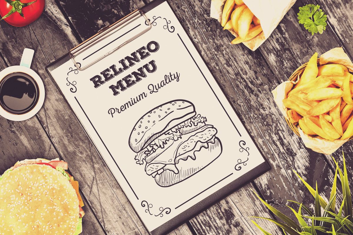 Fast Food Menu Mock-up #2 example image 1