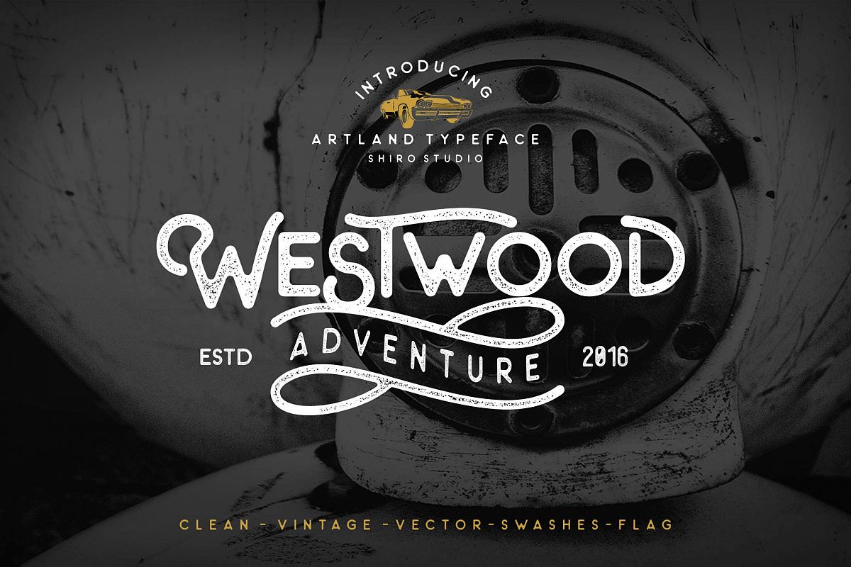 The Artland Typeface + Extras example image 1