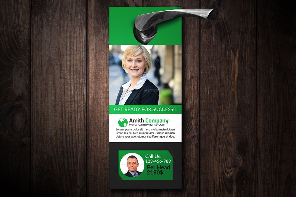 Business Door Hangers example image 1