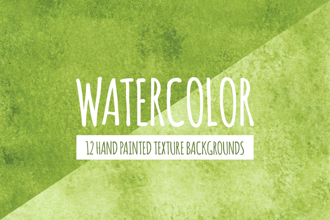 Green Watercolor Texture Backgrounds example image 1