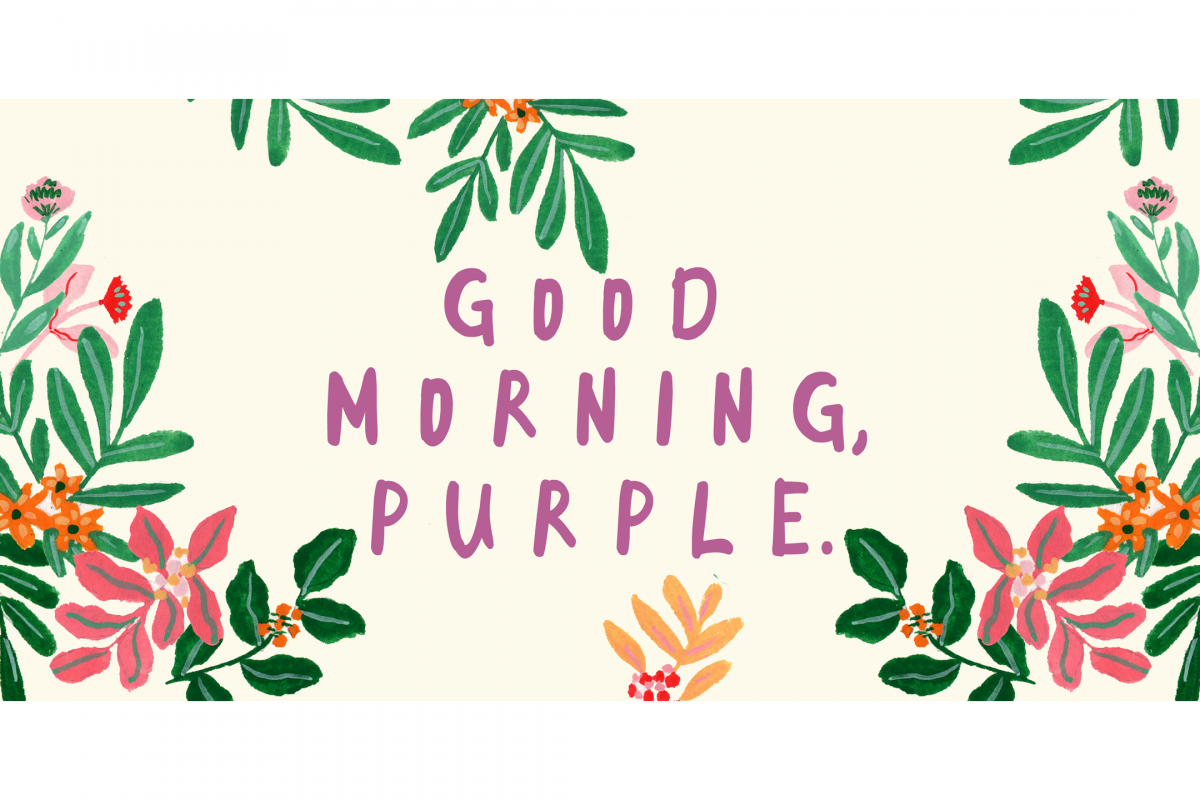 Good Morning Purple 2 example image 1