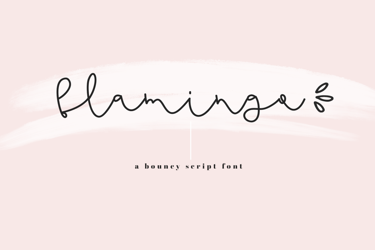 Flamingo - Handwritten Script Font example image 1