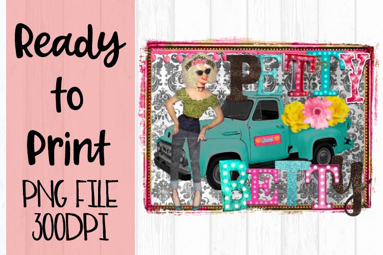 Petty Betty Ready to Print example image 1