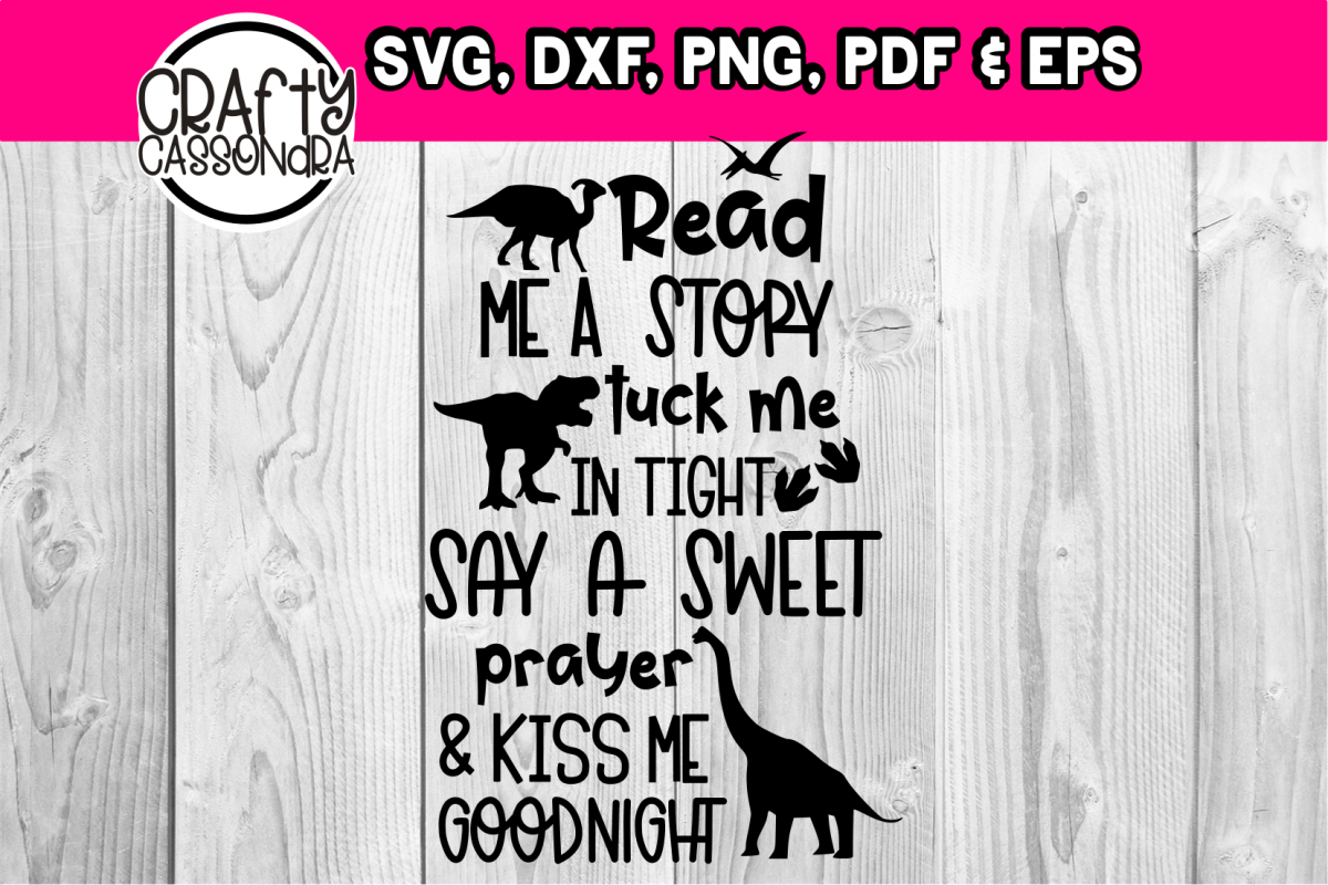 Download Dinosaur bedroom DIY decor - Svg files - bedtime quotes ...